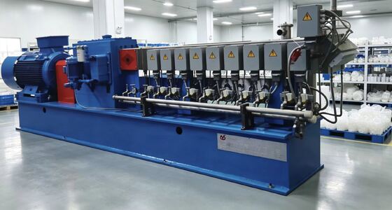 Guter Preis Hochgeschwindigkeits-Doppelschneckenextruder der HE-Serie mit hohem Drehmoment und geringem Energieverbrauch Online