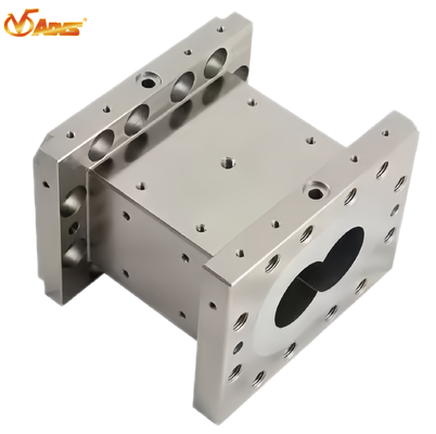 Guter Preis 38CrMoAlA Nitridstahl-Extruderteile Flanschverbindung Evolventenkeilwelle Online