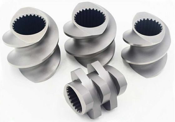 Good price W6Cr5Mo4V2 knetender Block, verwickelte Keil-Doppelschneckenextruder-Elemente Online