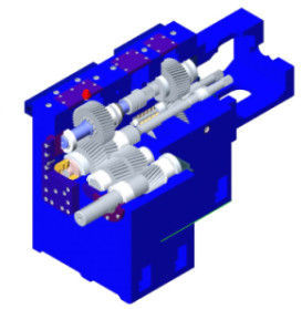 Masterbatch-Körnchenfertigungsstraße von masterbatch Farbe des Doppelschneckenextruders HPL77 arbeiten masterbatch