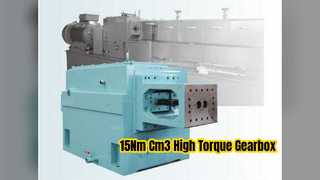 Doppelschneckenextrudergetriebe 15 Nm Cm3 Hohes Drehmoment