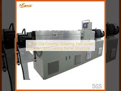 27 mm Dia Counter Rotating Twin Screw Extruder Split Casting Barrel Struktur