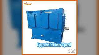 Upgrade des Doppelschneckengetriebes: Steigern Sie die Geschwindigkeit Ihres Extruders